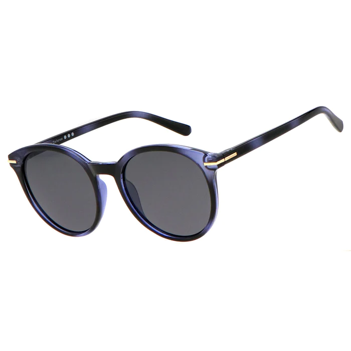 CAT ROUND - TORTOISE METALIC BLUE 2